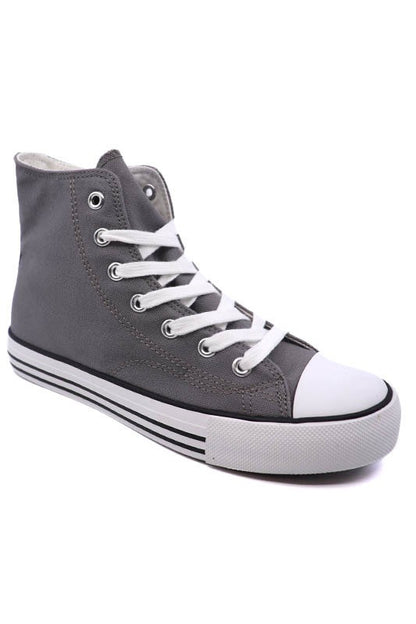 High Top Canvas Sneaker