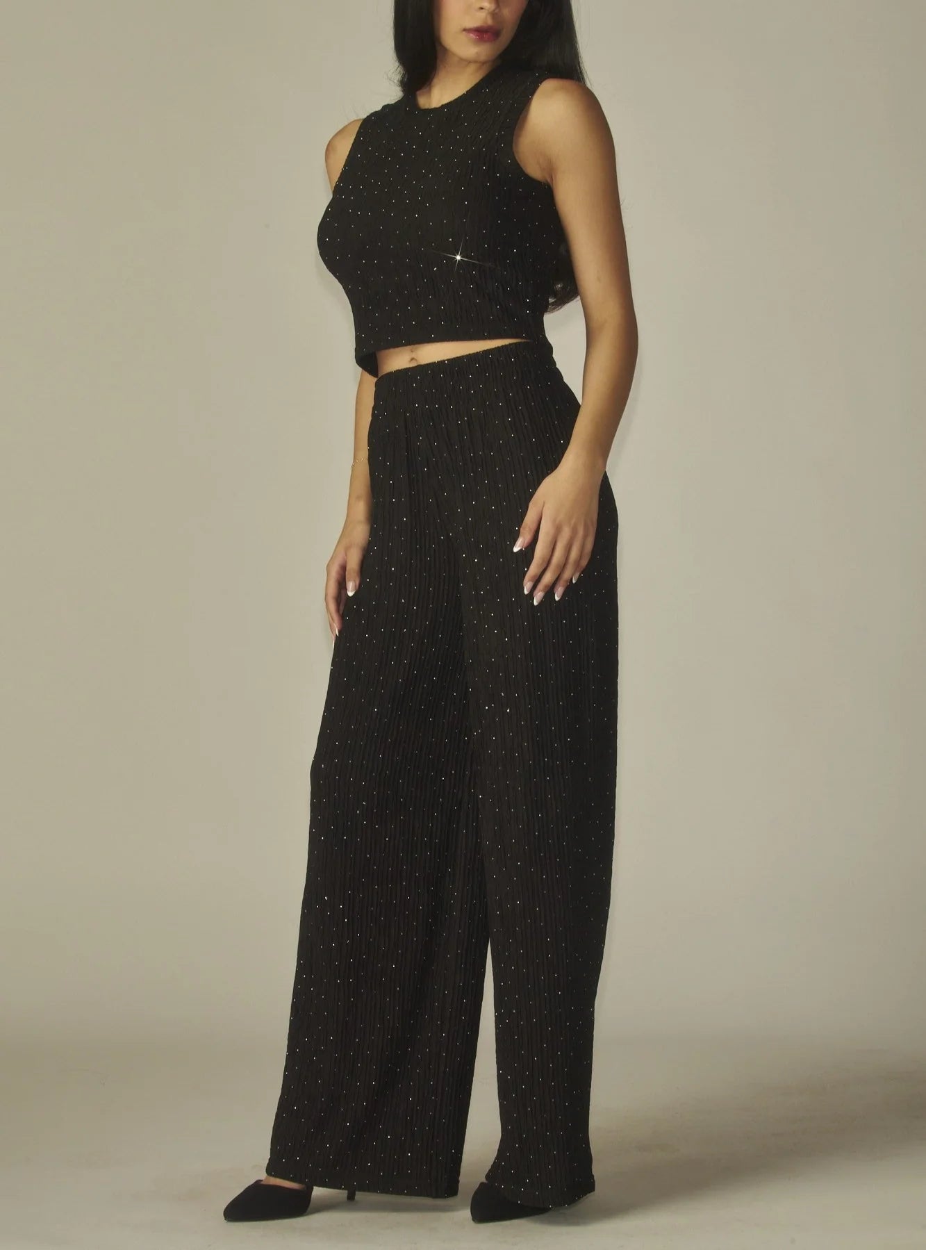Midnight Sparkle Pant Set