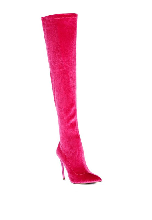 Stiletto Calf Boots