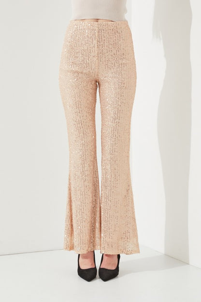 HIGHWAIST SEQUIN PANTS
