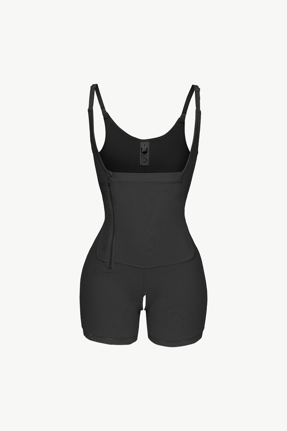 Full Size Side Zipper Under-Bust Shaping Bodysuit Trendsi