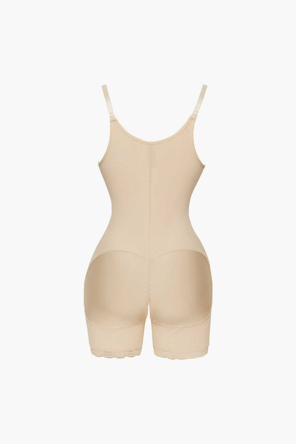 Full Size Side Zipper Under-Bust Shaping Bodysuit Trendsi